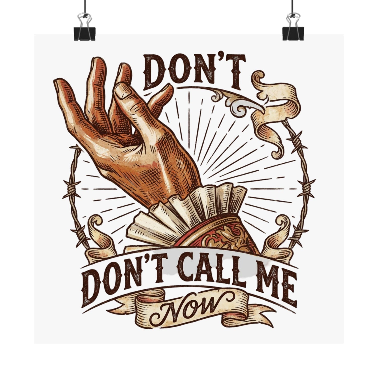 Don't Call Me Now