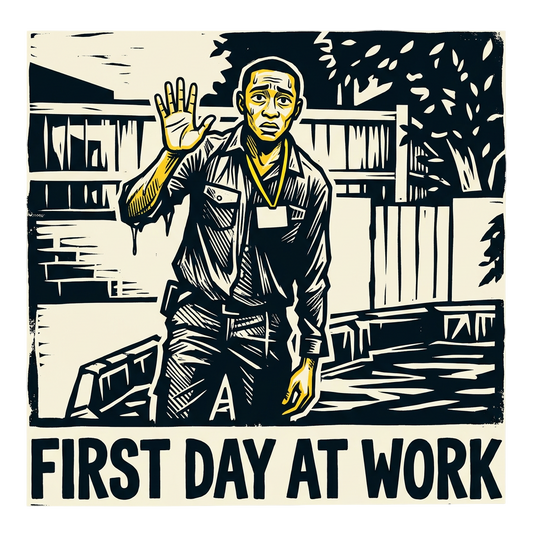 First day at work