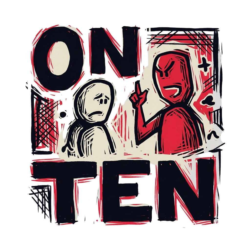 on ten