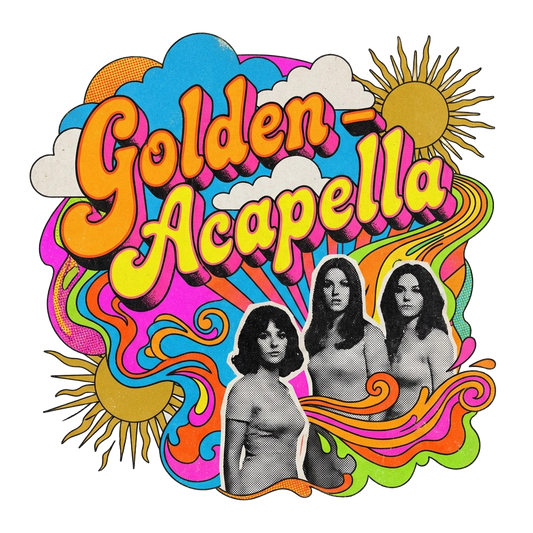 Golden - Acapella — Festival Poster Maximalist