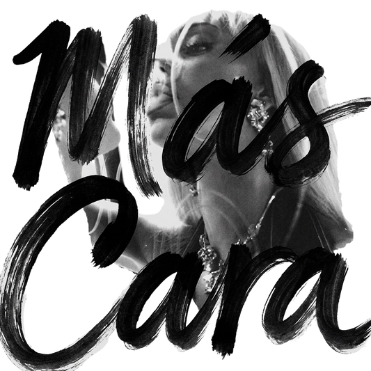 Más Cara — Monochromatic Gestural Noir