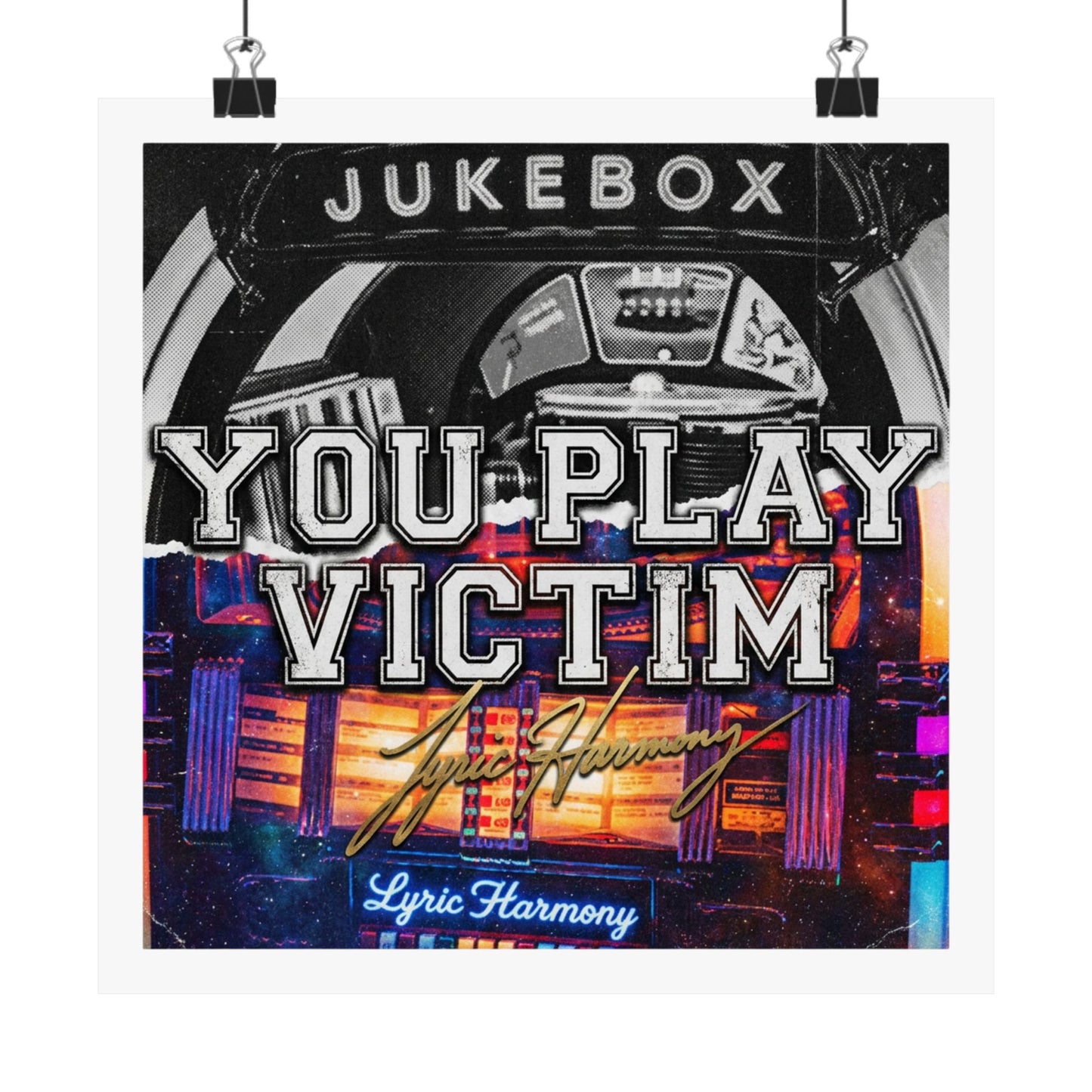 You play victim