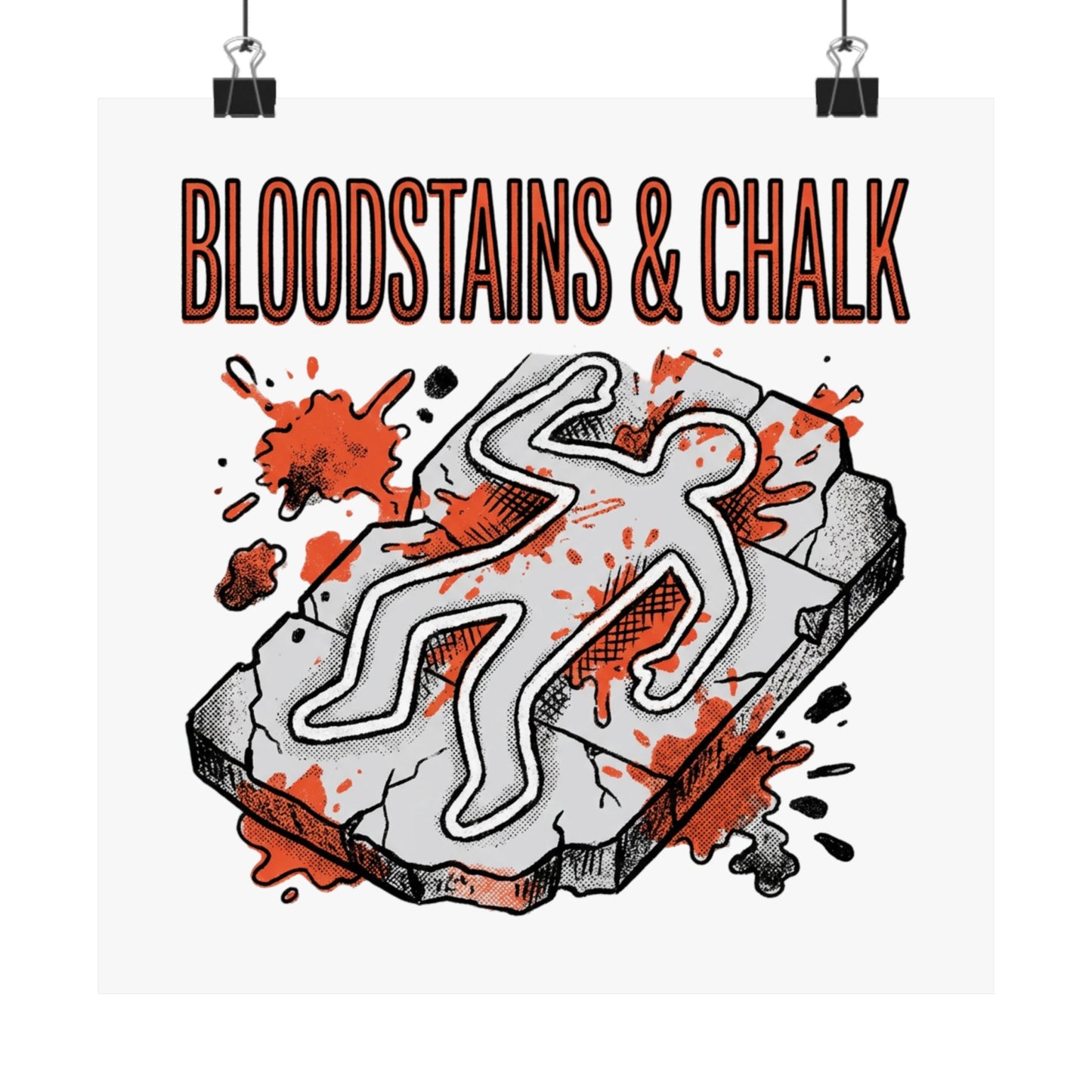 Bloodstains & Chalk