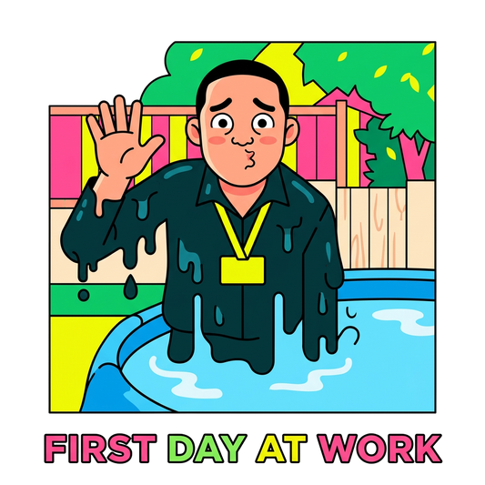 First day at work