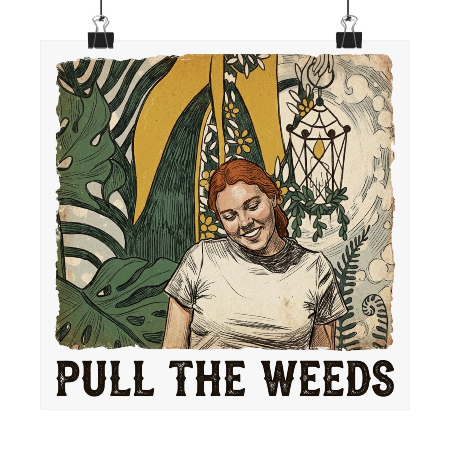 Pull the weeds