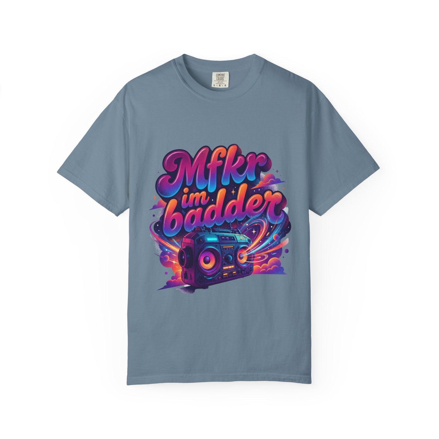 Mfkr im badder — Retro Cosmic Pop Illustration