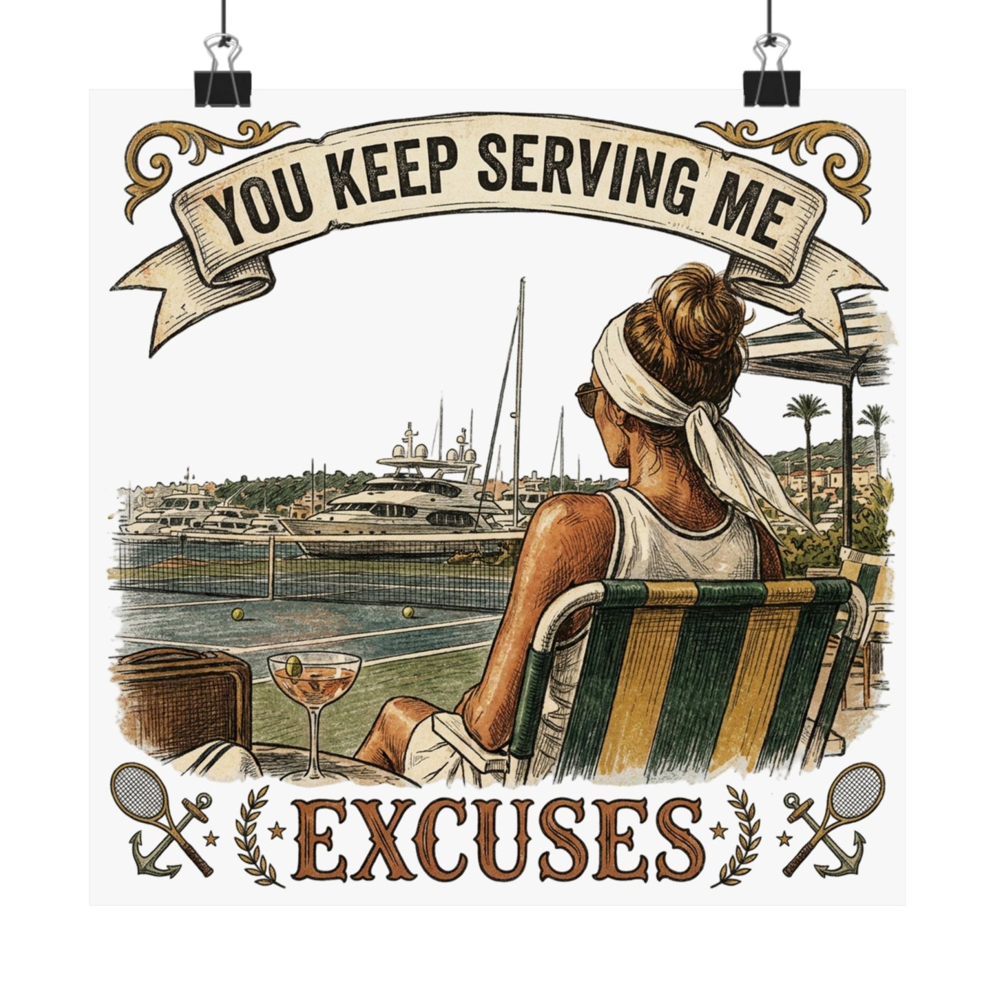 You Keep Serving Me Excuses