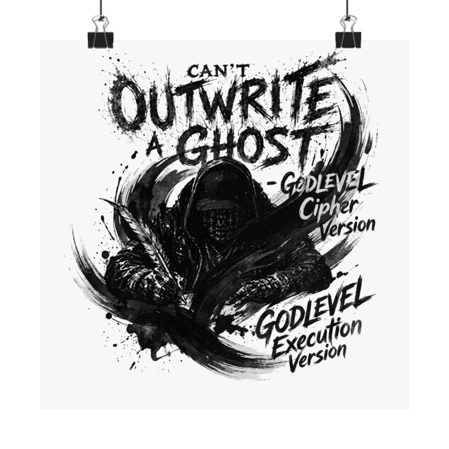 CAN’T OUTWRITE A GHOST - GODLEVEL Cipher Execution Version