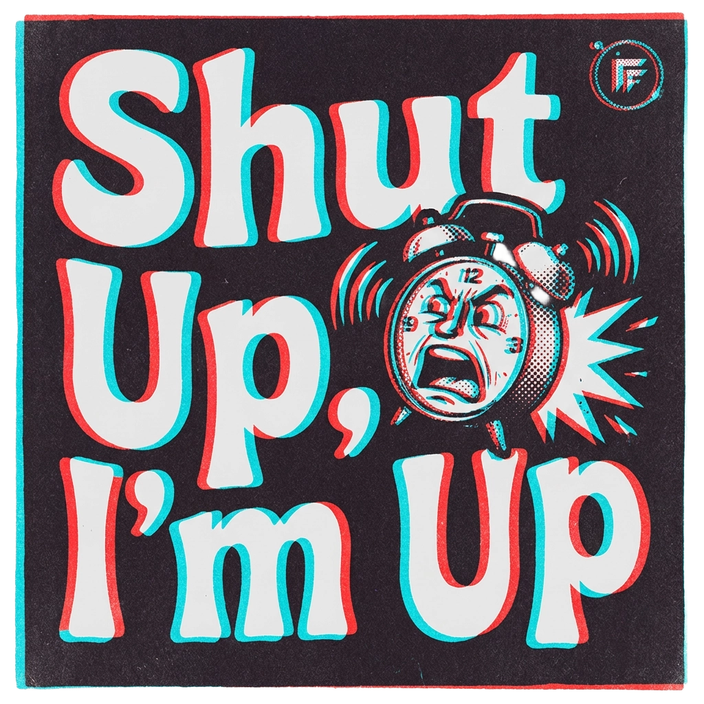 Shut Up, I'm Up
