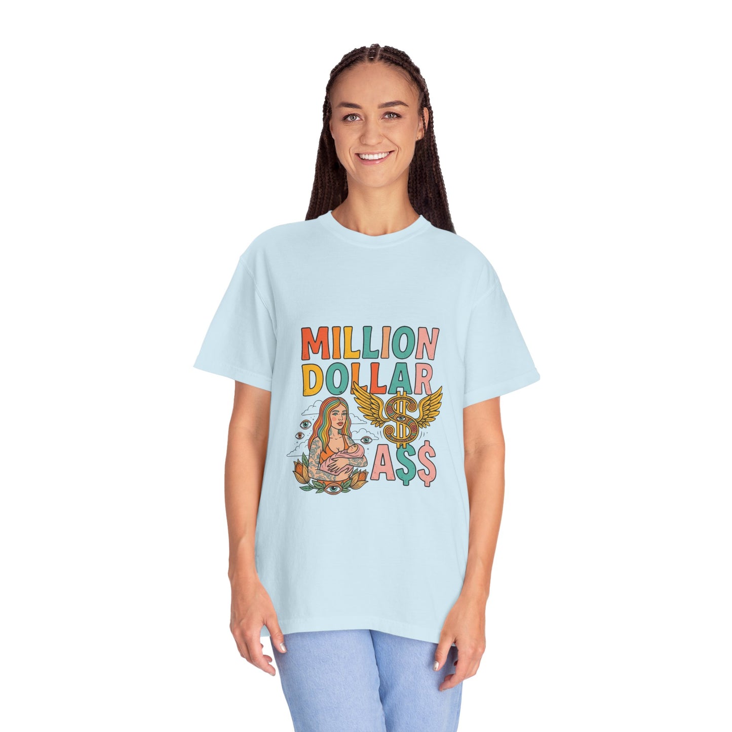 MILLION DOLLAR A$$ (feat. Fler) — Neo-Psychedelic Pop Line-Art