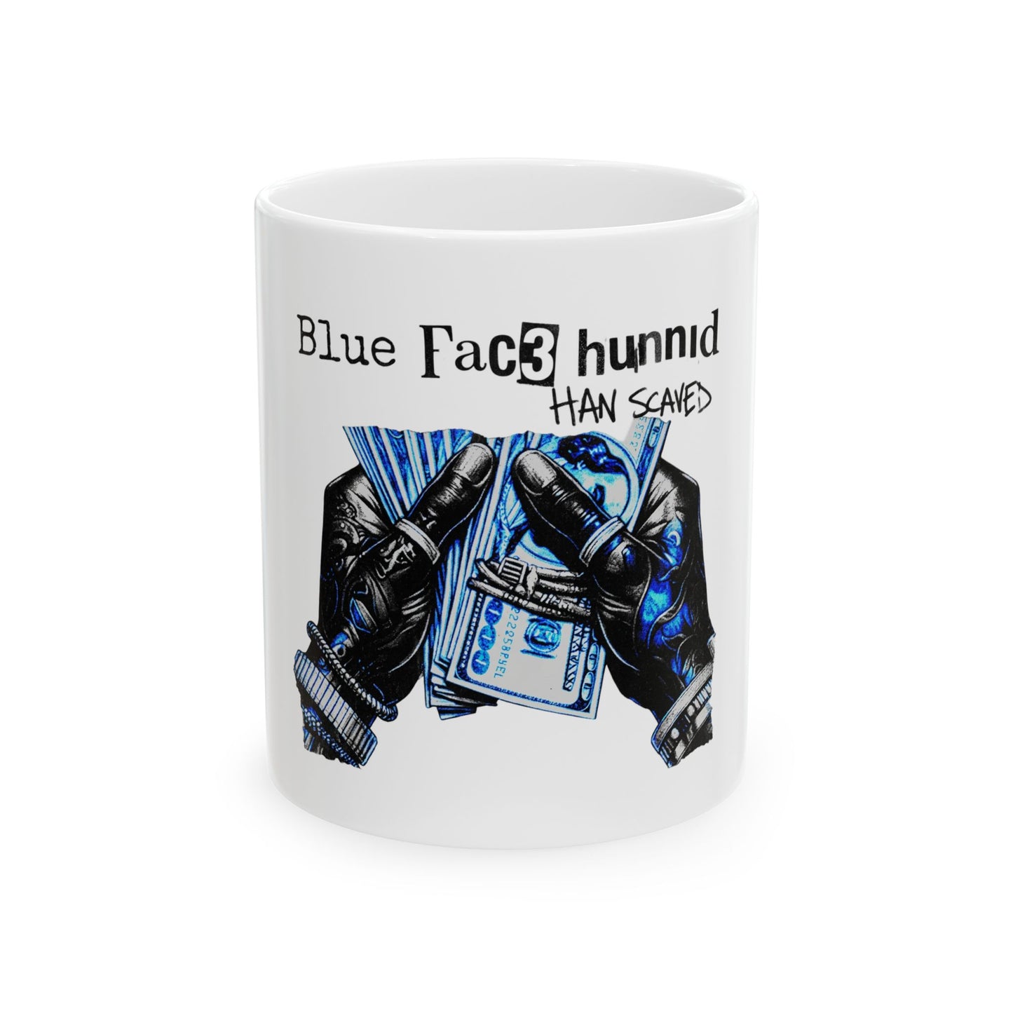 Blue Fac3 hunnid