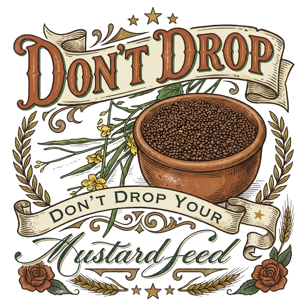 Don't Drop Your Mustard Seed