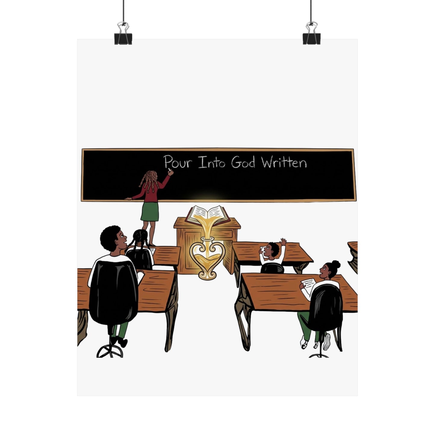 Pour Into God Written