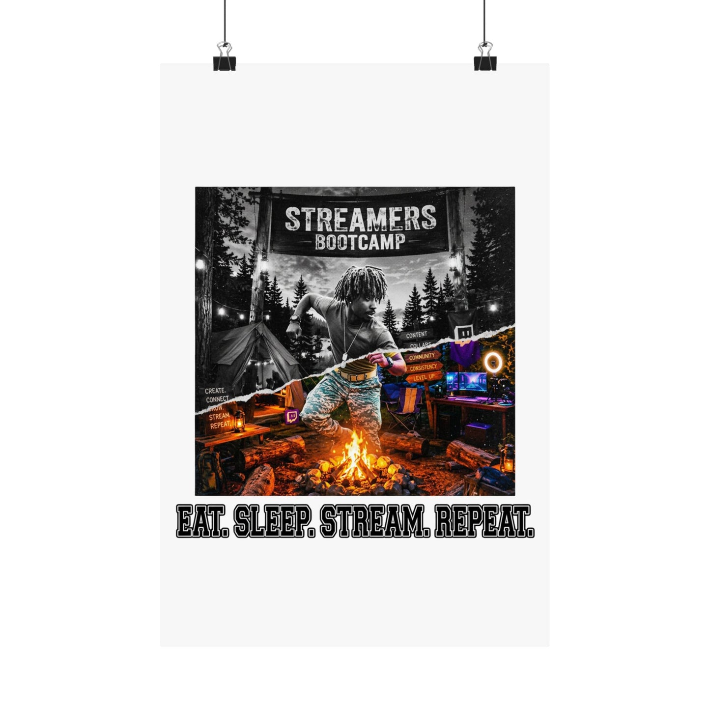 EAT. SLEEP. STREAM. REPEAT.