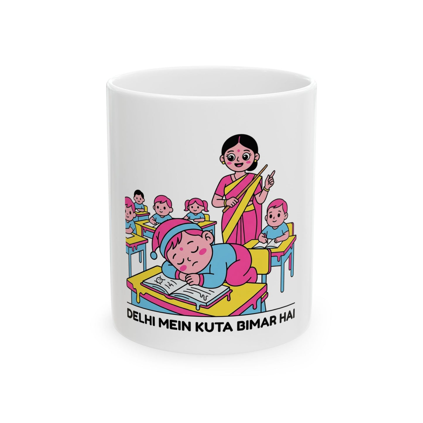 Delhi mein kuta bimar hai
