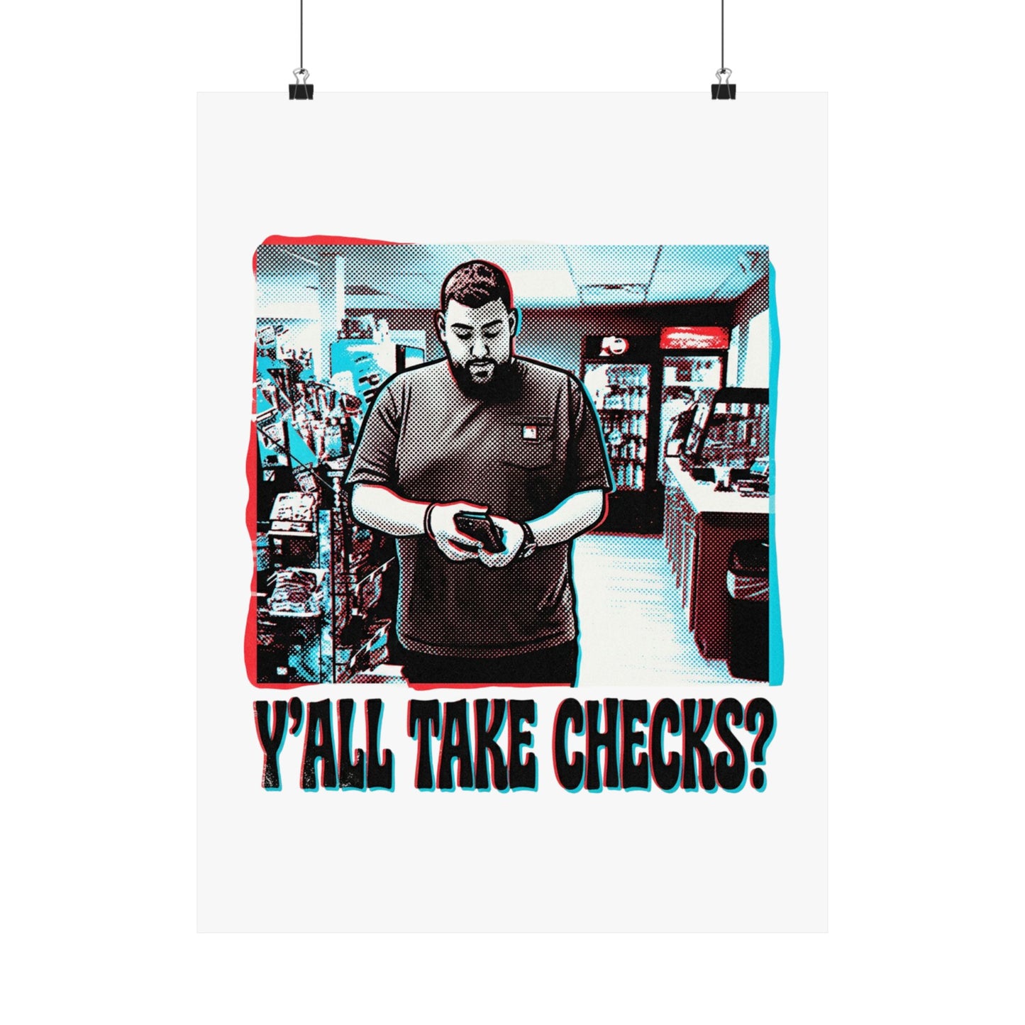 Yall take checks