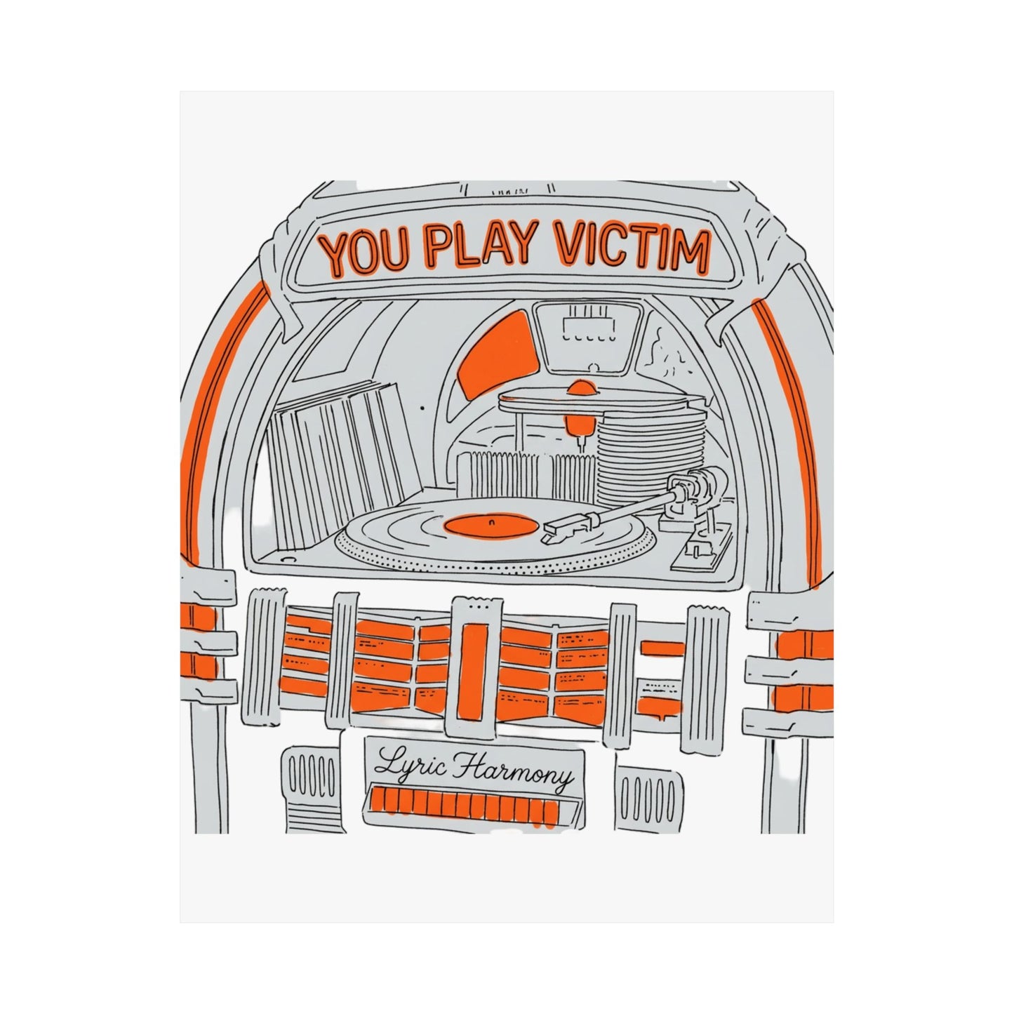 You play victim
