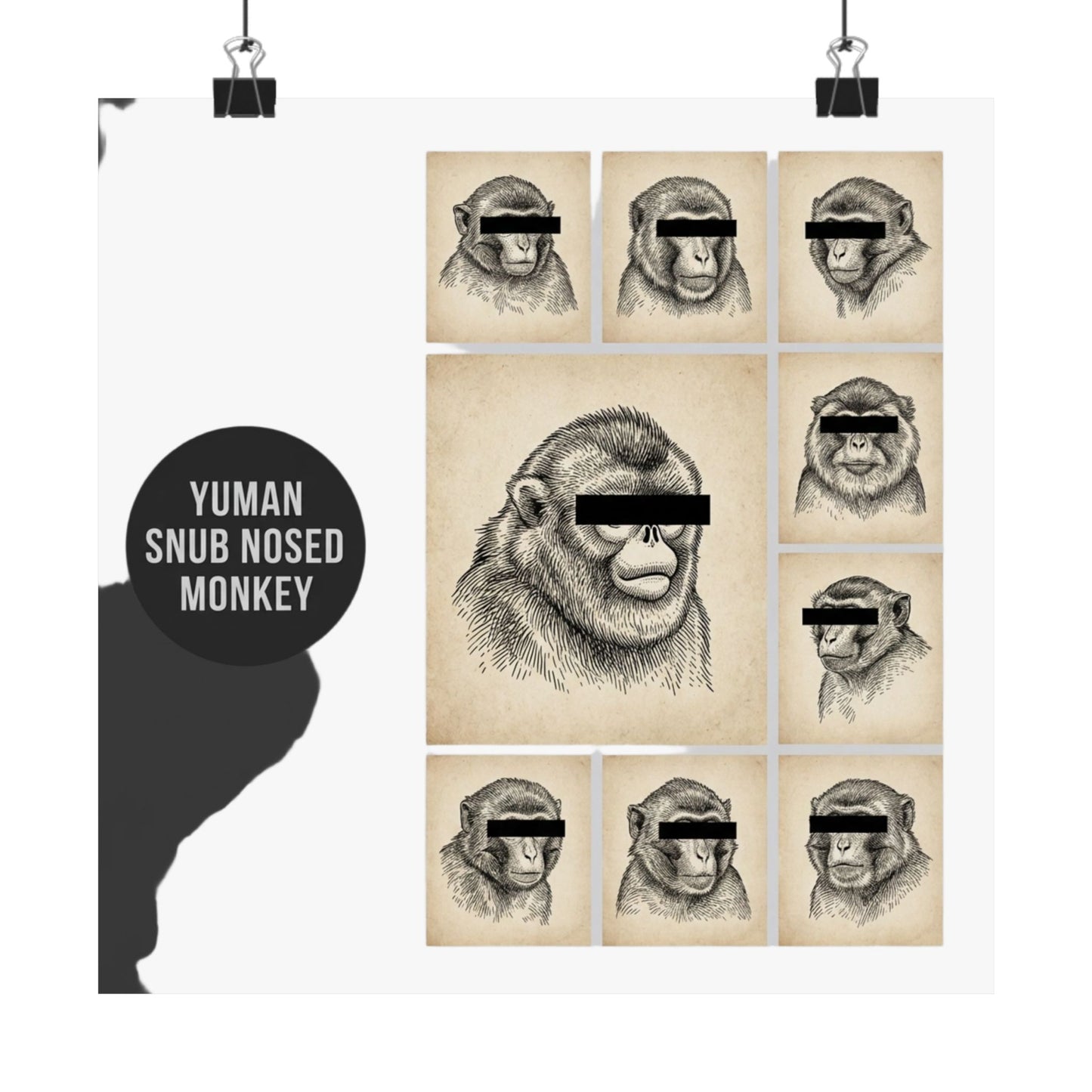 Yuman Snub Nosed Monkey
