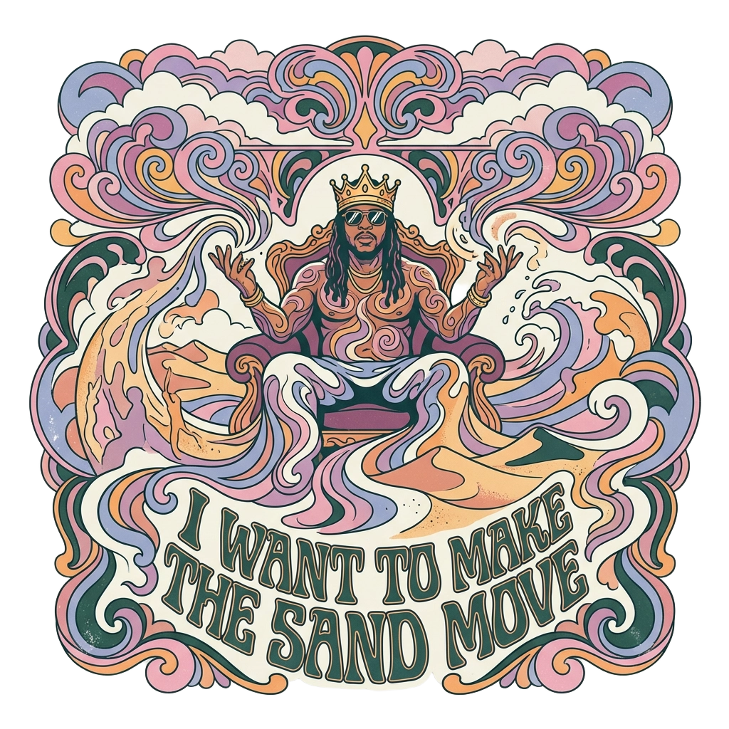 I Want To Make The Sand Move