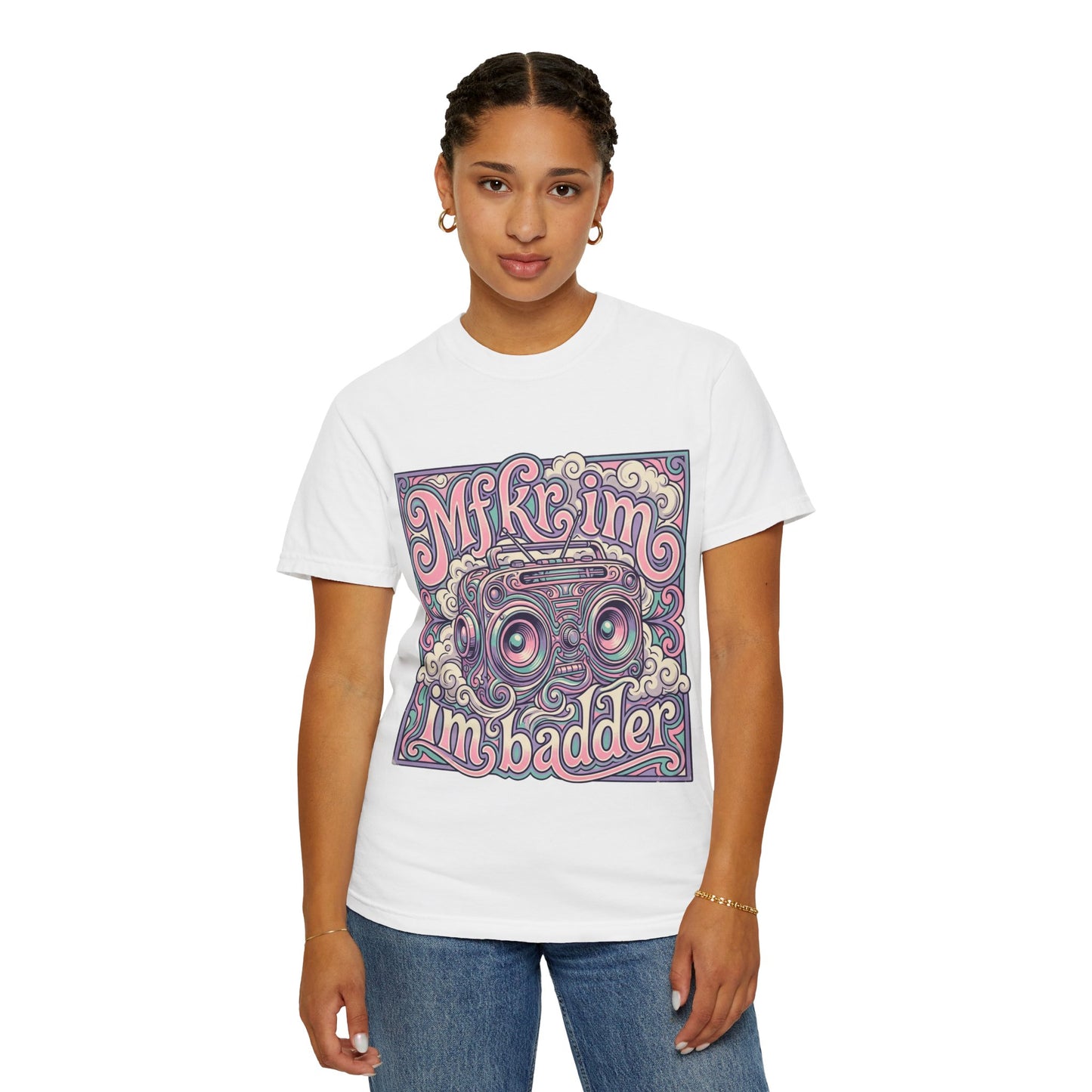 Mfkr im badder — Electric Psychedelic Poster Print