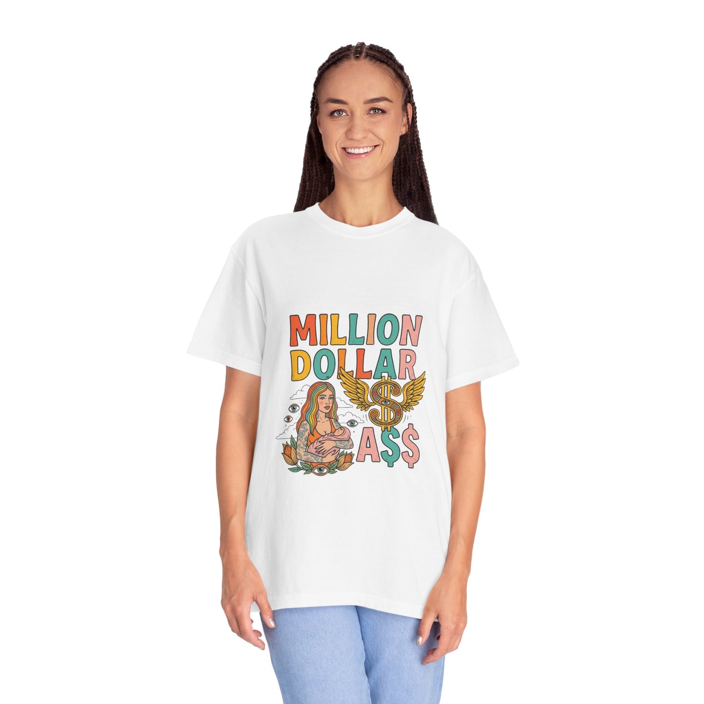 MILLION DOLLAR A$$ (feat. Fler) — Neo-Psychedelic Pop Line-Art