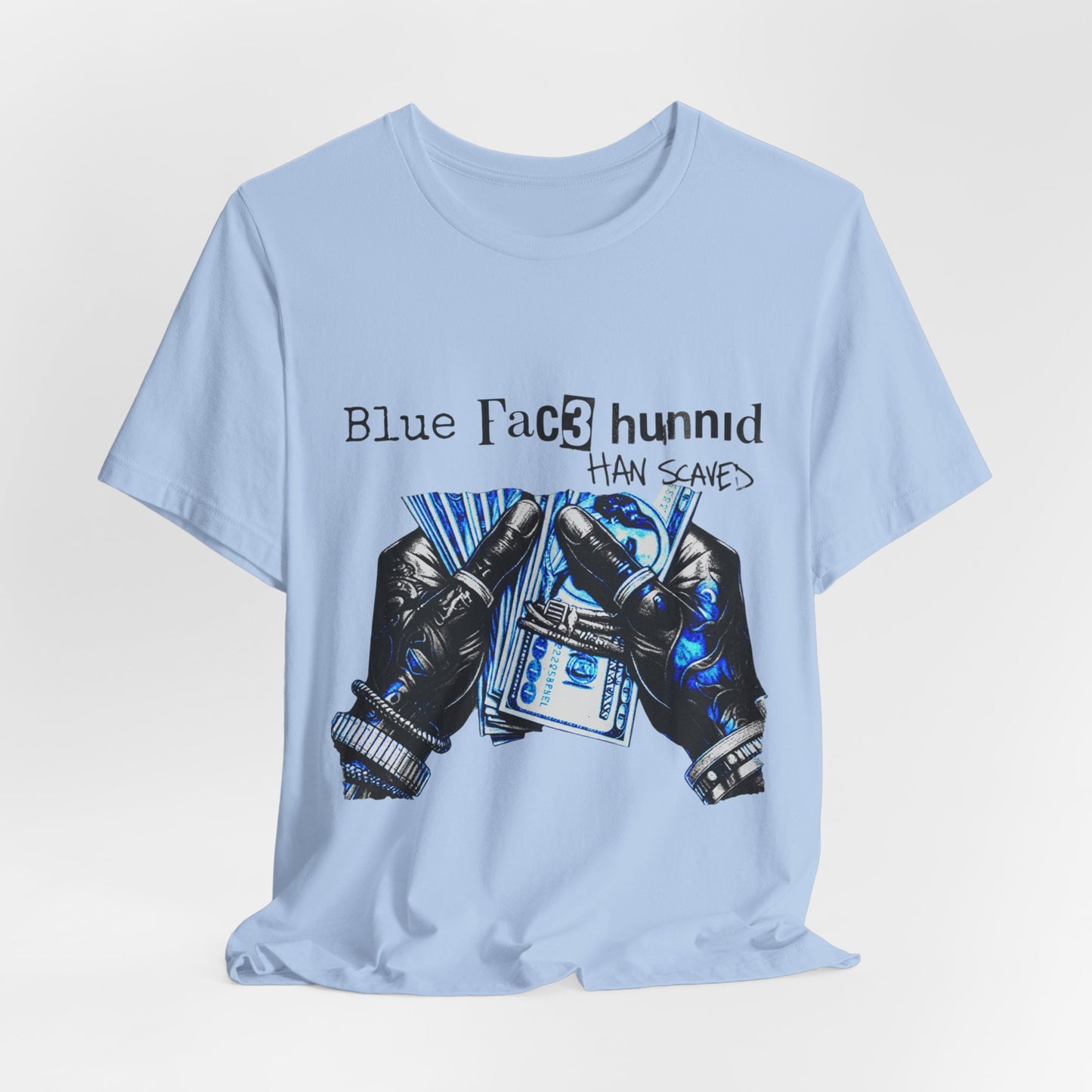 Blue Fac3 hunnid