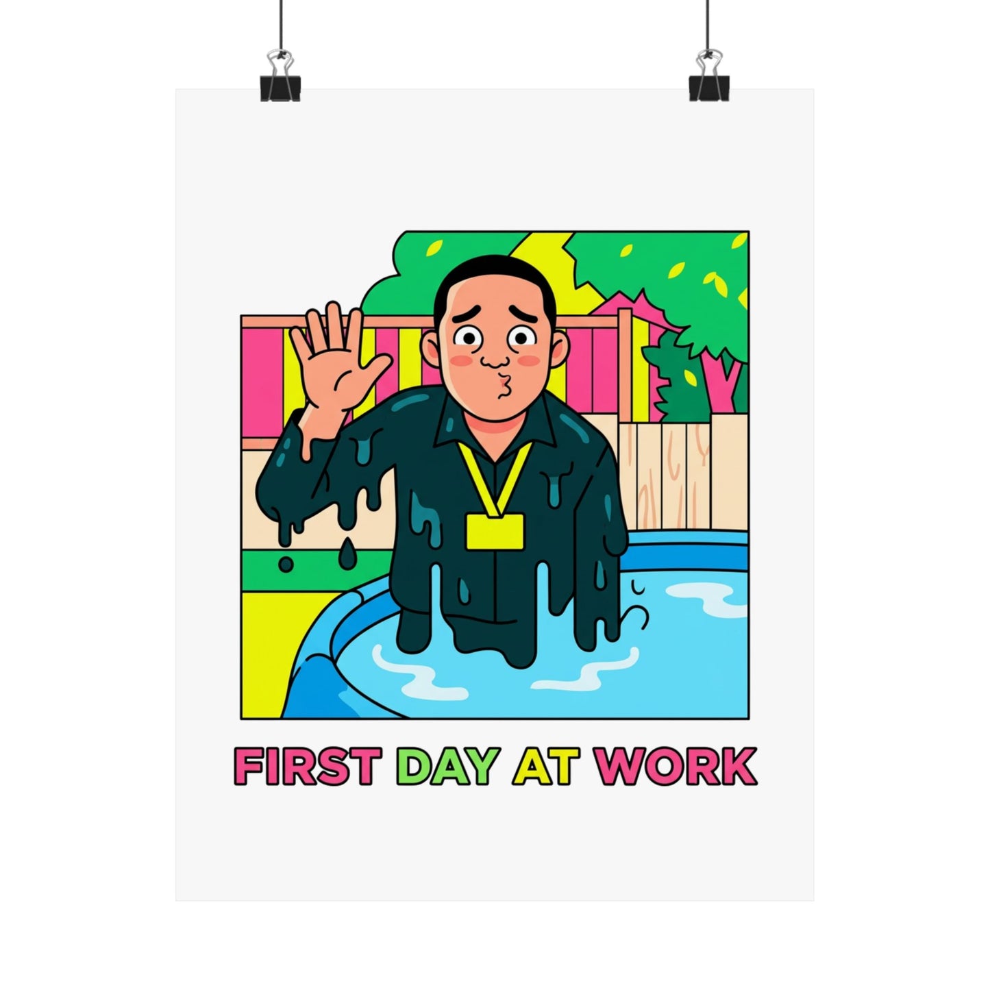 First day at work