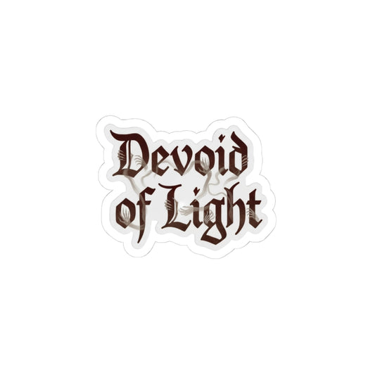 Devoid of Light