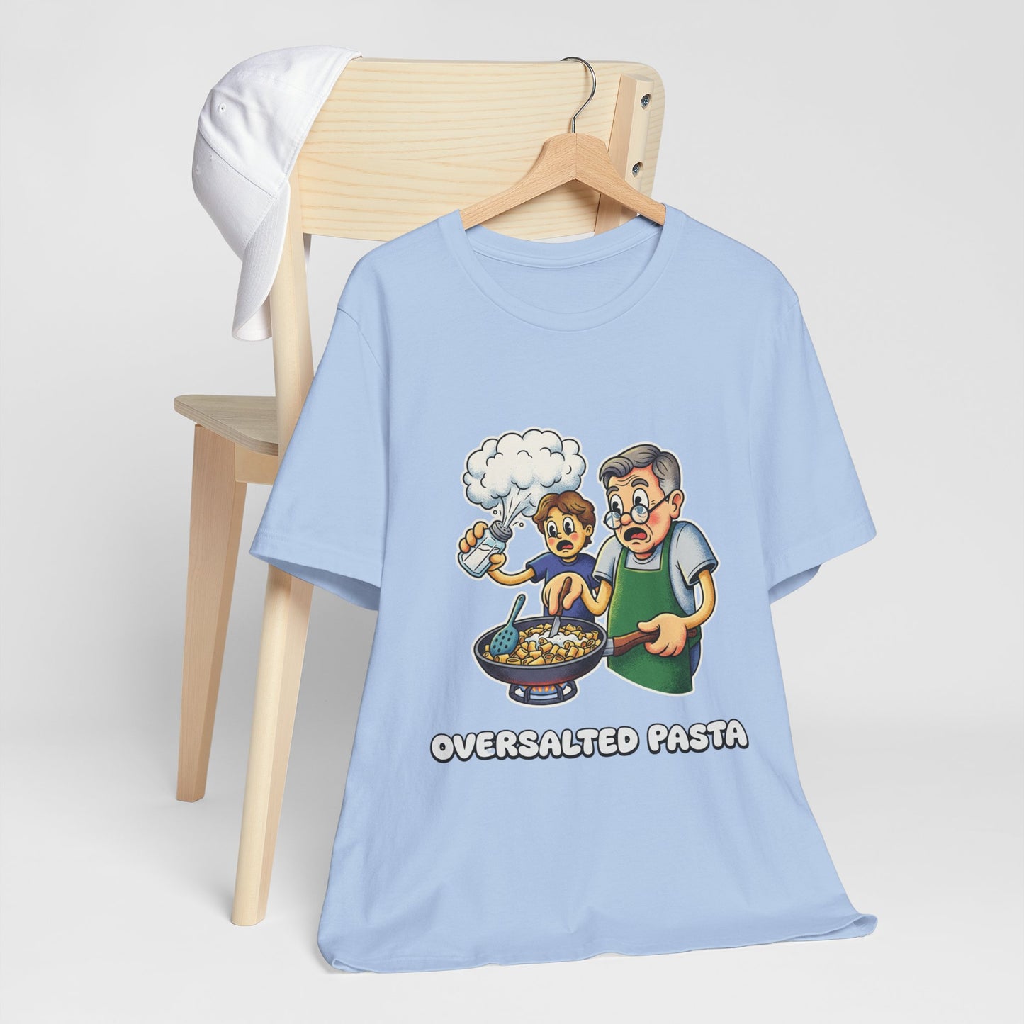 oversalted pasta