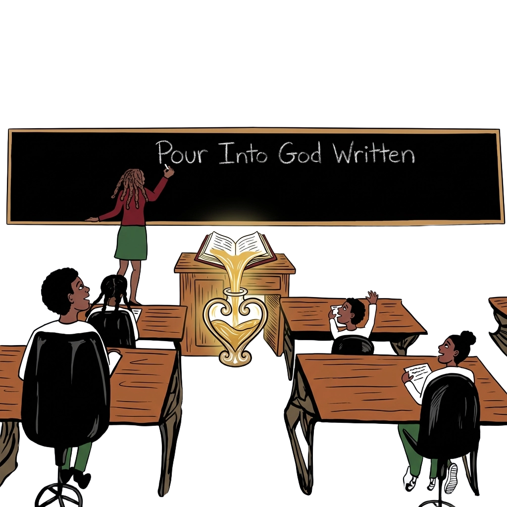 Pour Into God Written