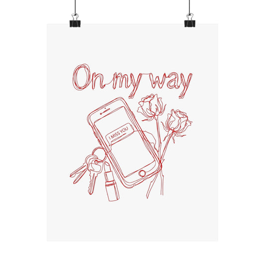 On my way