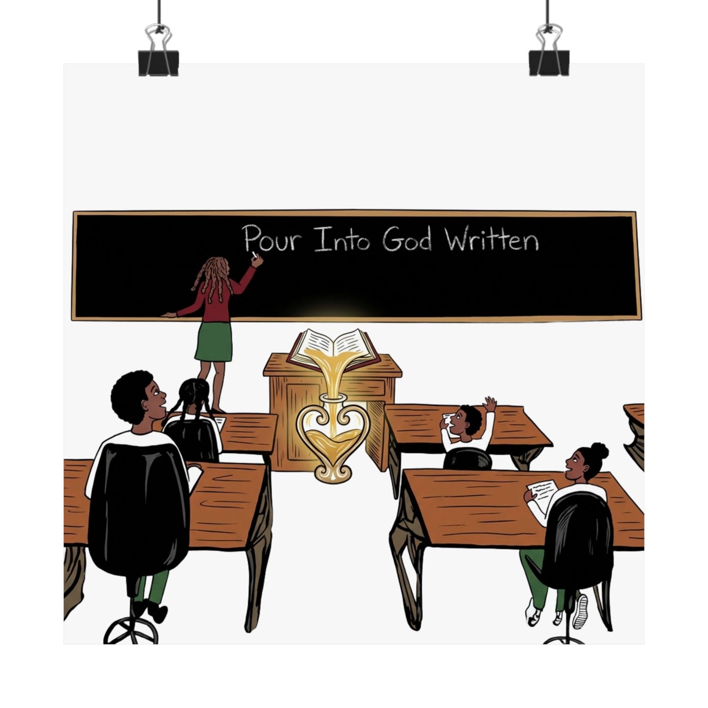 Pour Into God Written