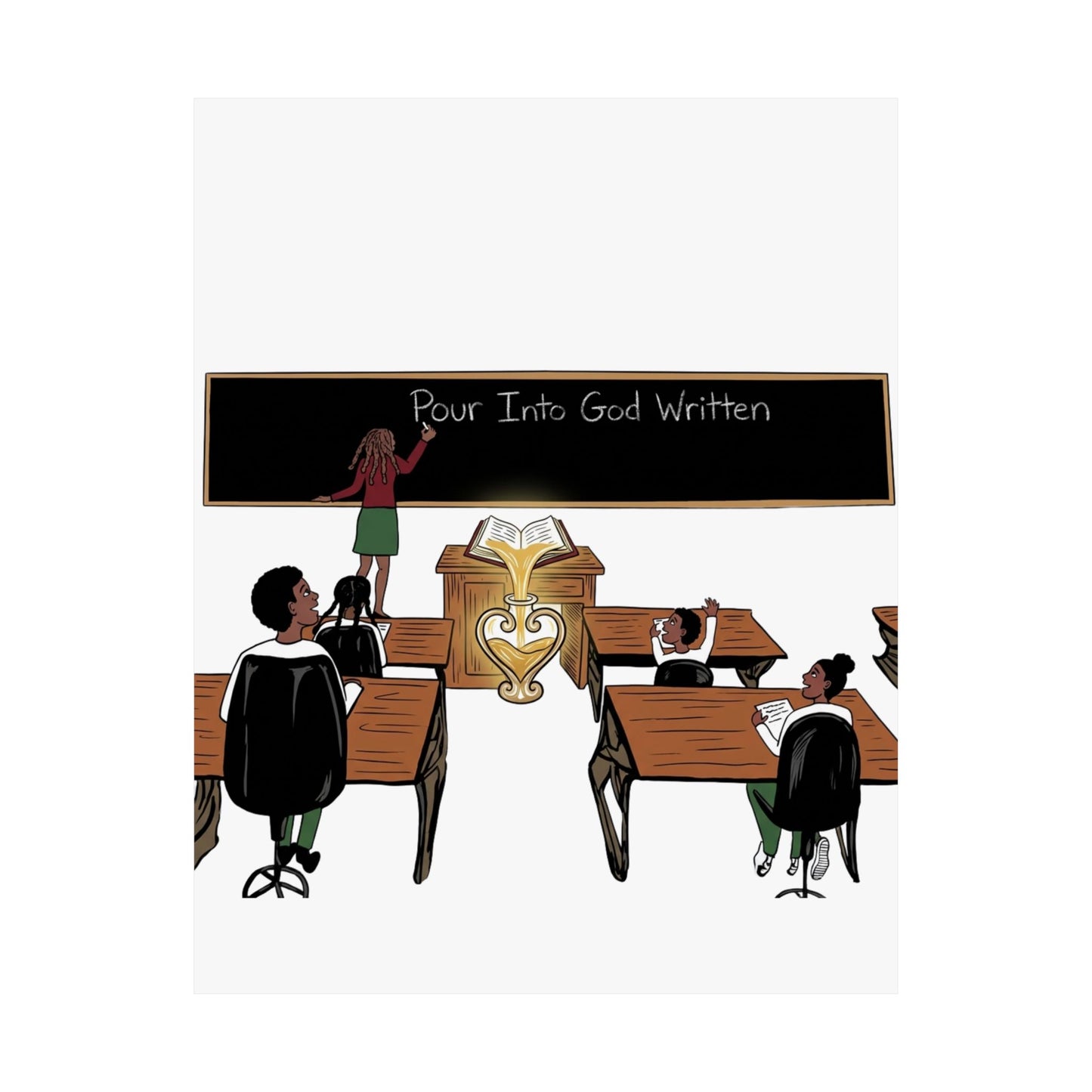Pour Into God Written