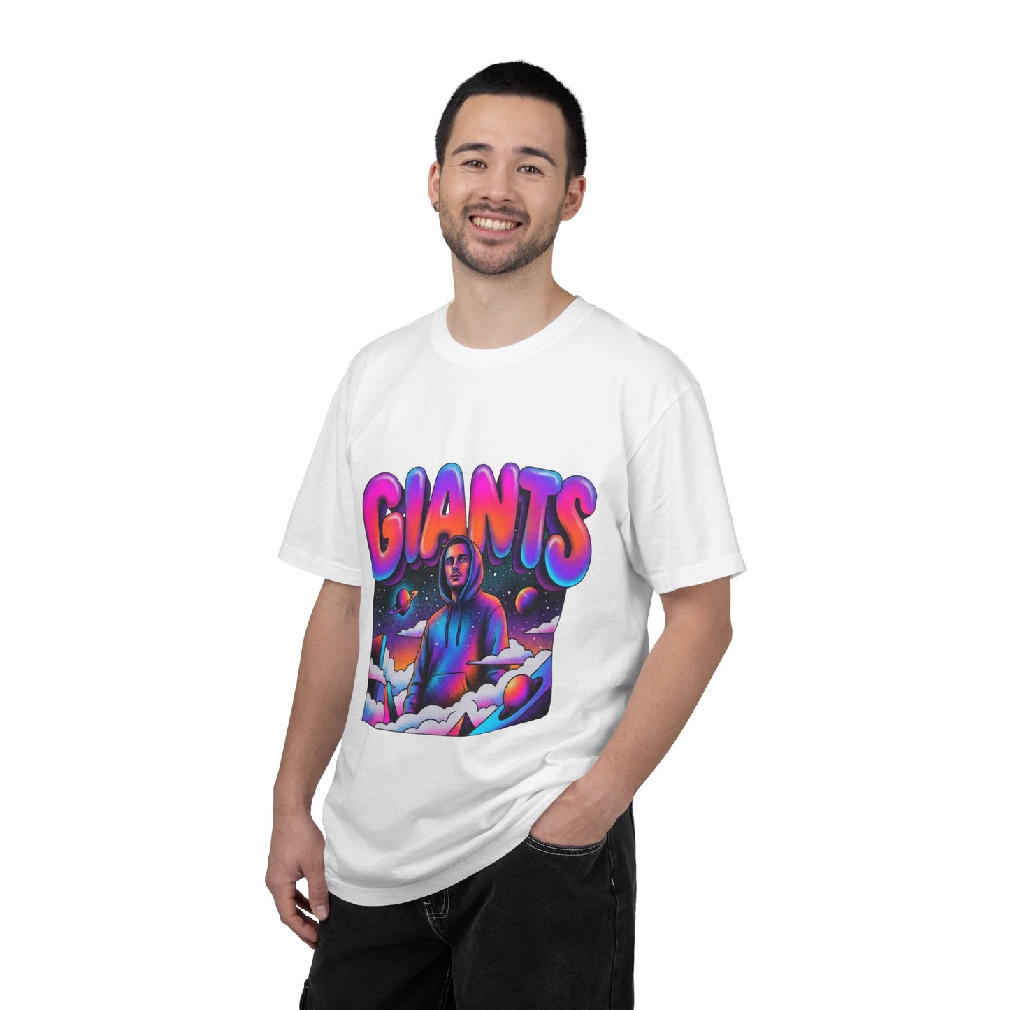 Giants — Retro Cosmic Pop Illustration
