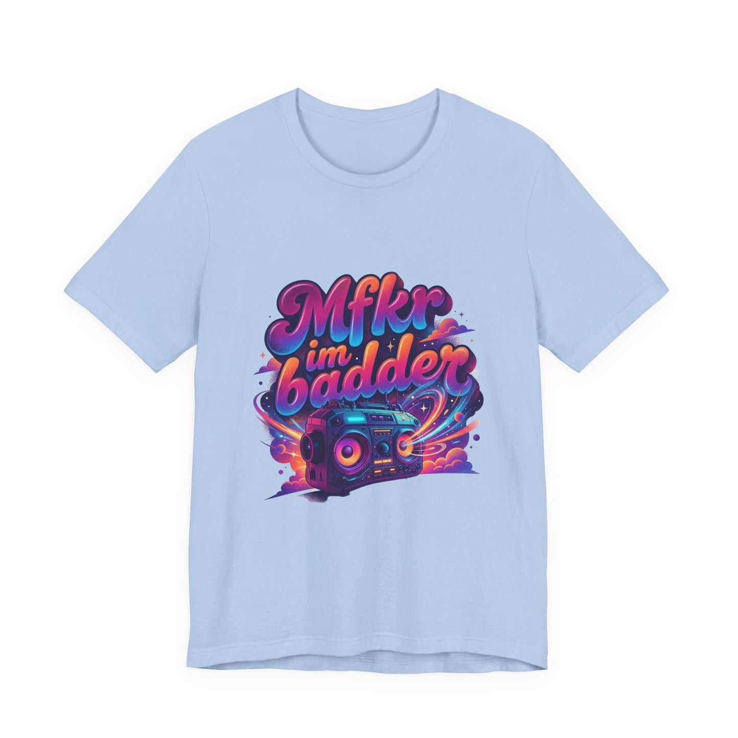 Mfkr im badder — Retro Cosmic Pop Illustration