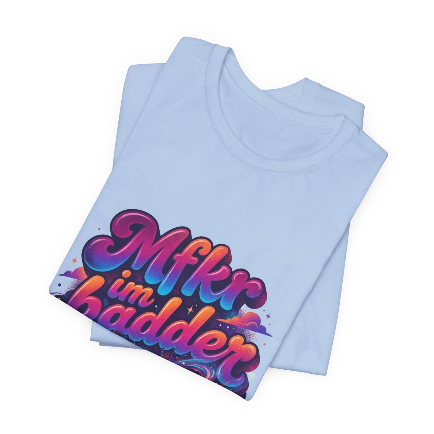 Mfkr im badder — Retro Cosmic Pop Illustration