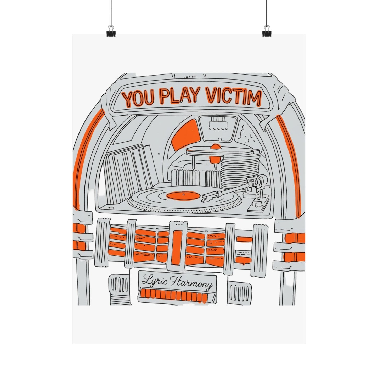 You play victim