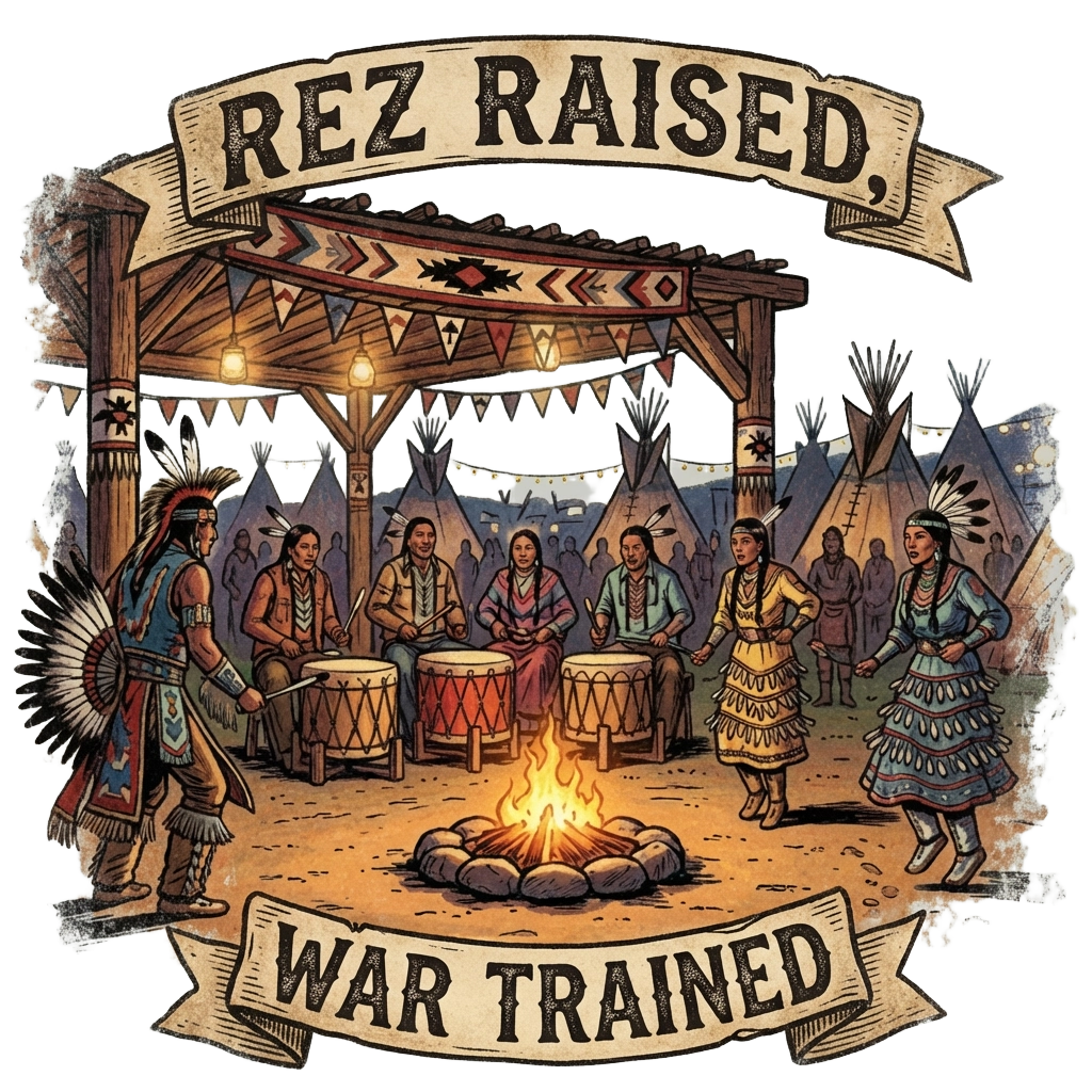 Rez Raised, War Trained (Remix)