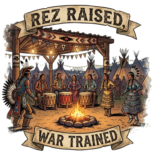 Rez Raised, War Trained (Remix)