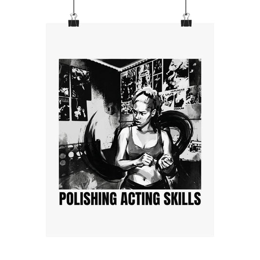 Polishing acting skills