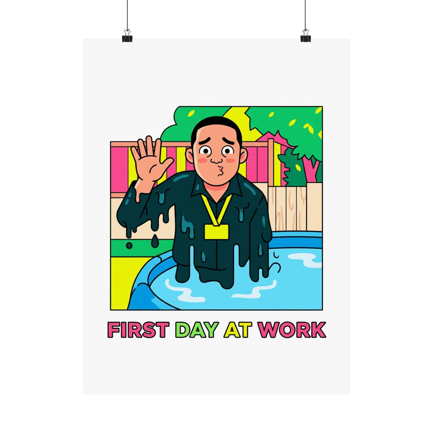 First day at work