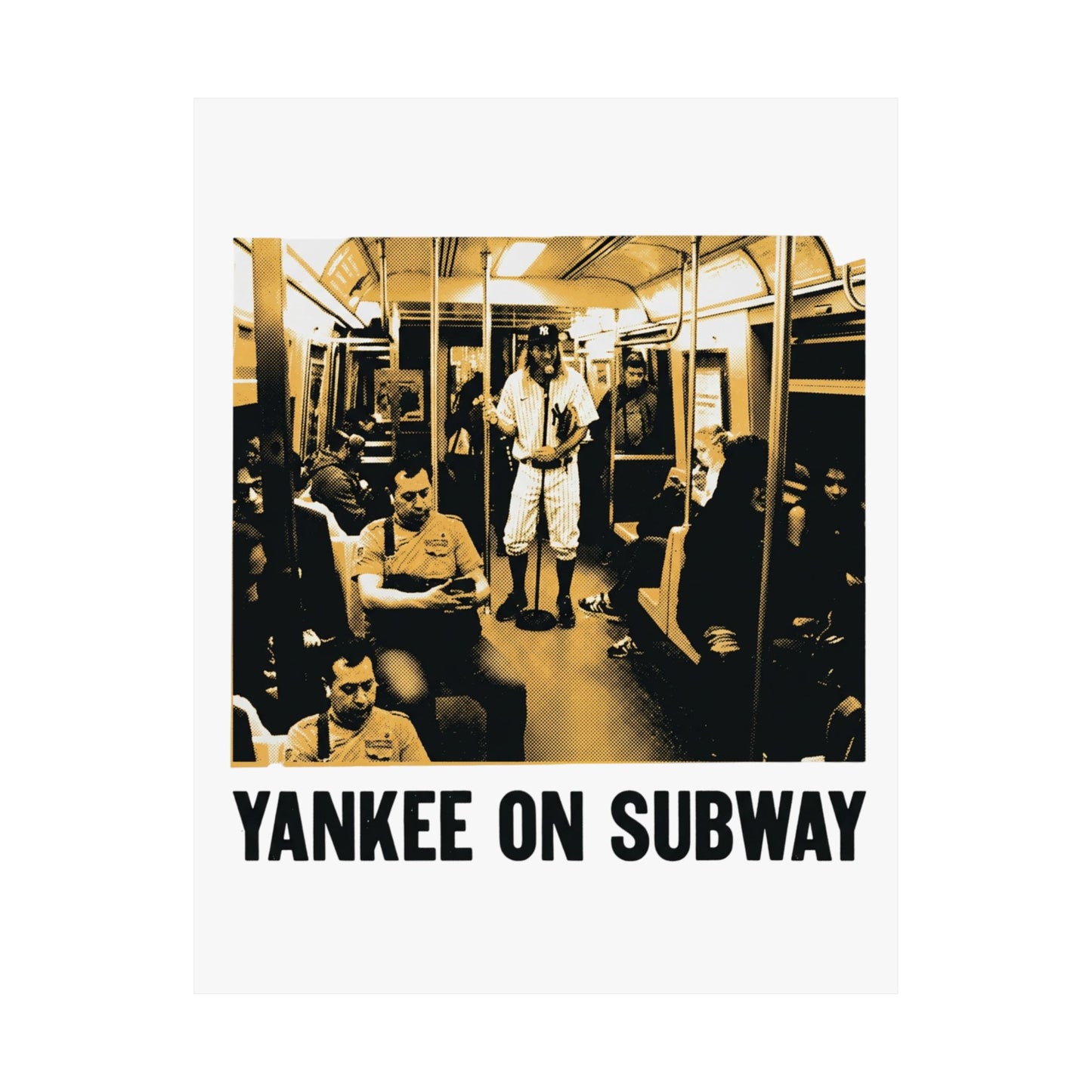 Yankee On Subway