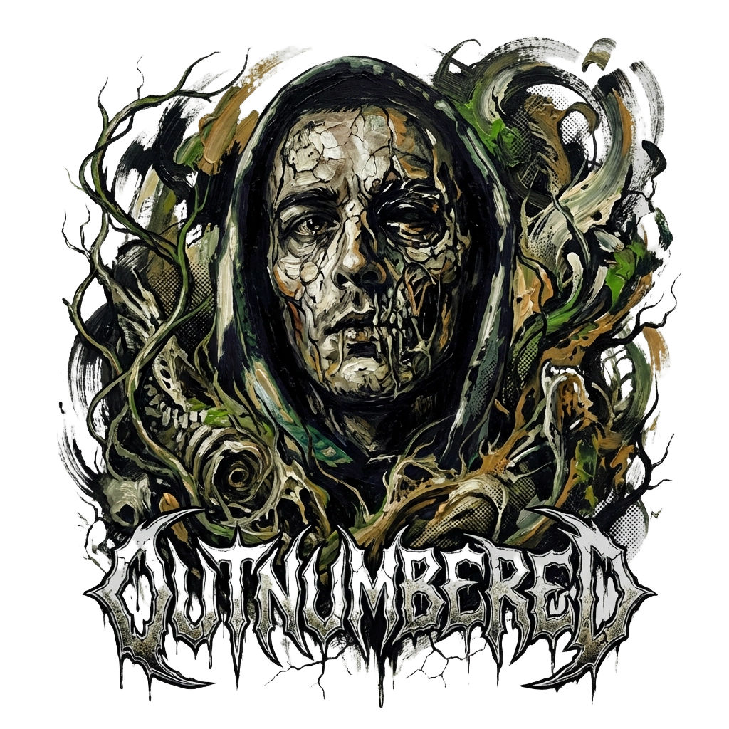 Outnumbered — Metal Gothic Album Art