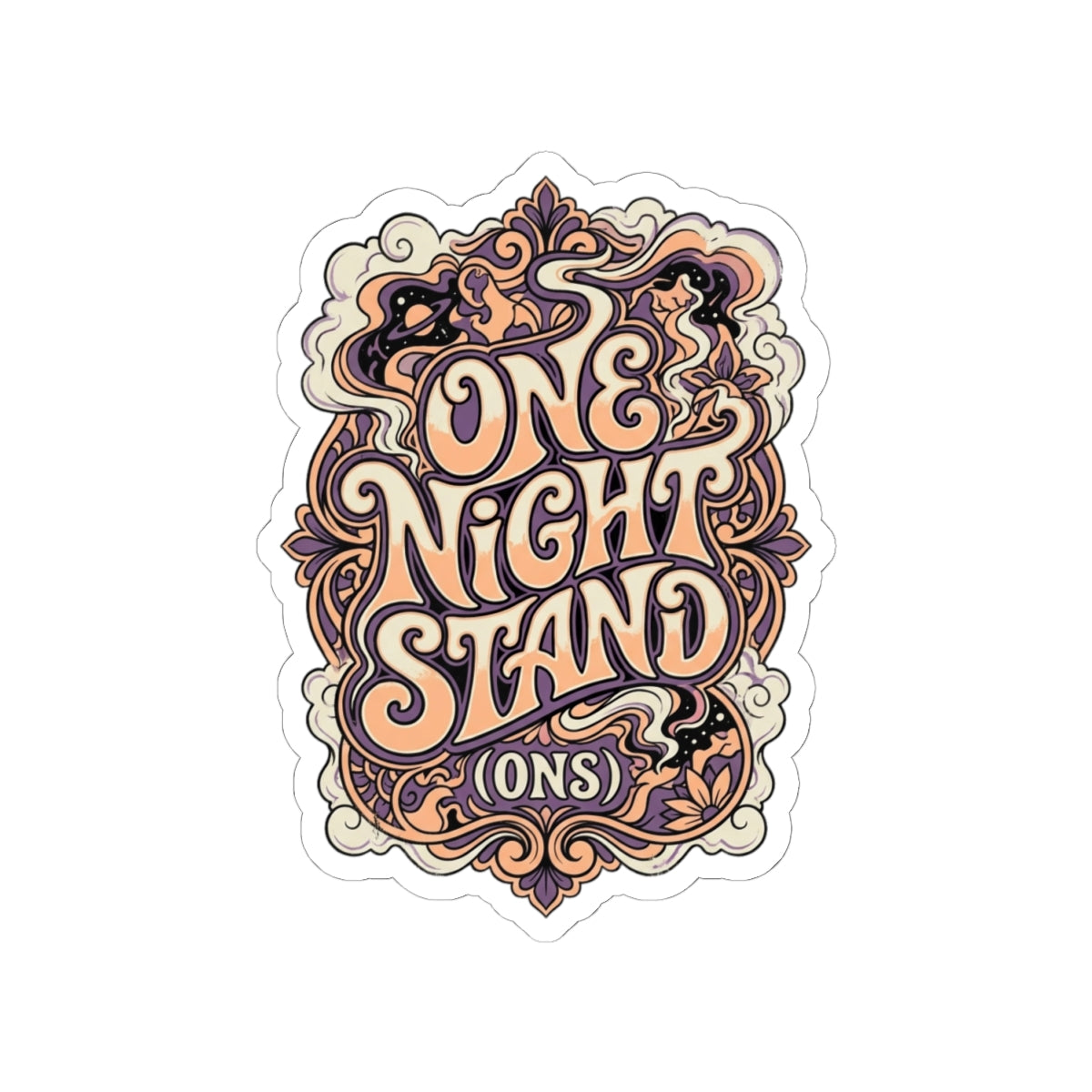 ONE NiGHT STAND (ONS) — Electric Psychedelic Poster Print