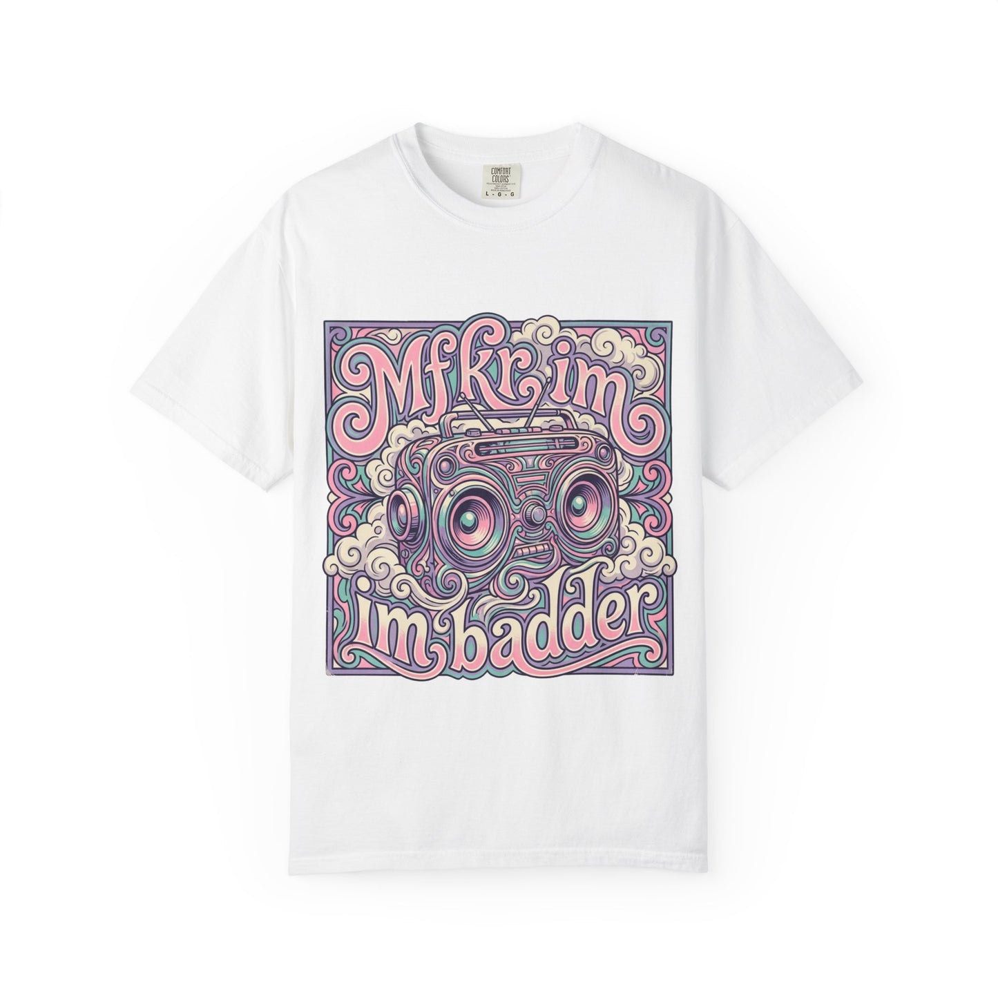 Mfkr im badder — Electric Psychedelic Poster Print