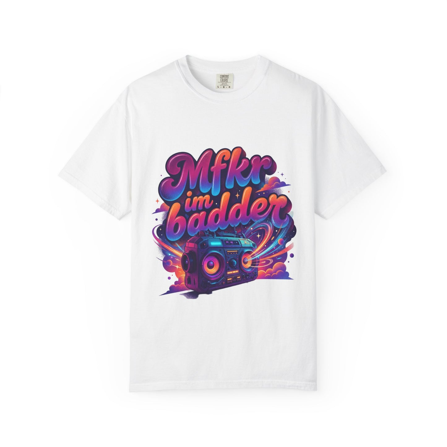 Mfkr im badder — Retro Cosmic Pop Illustration