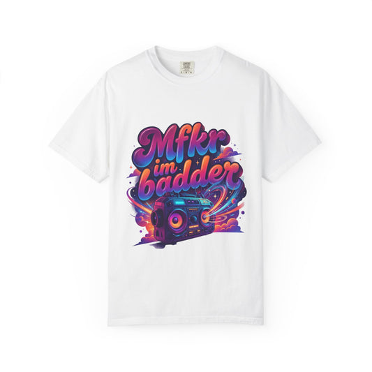 Mfkr im badder — Retro Cosmic Pop Illustration