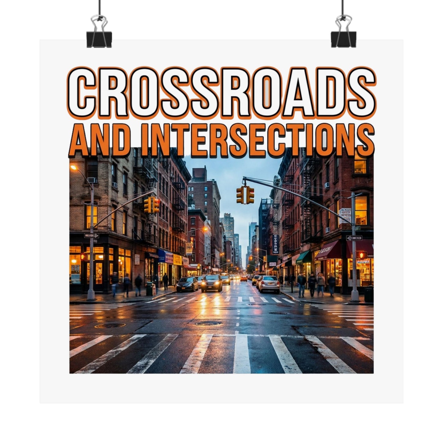 Crossroads and intersections
