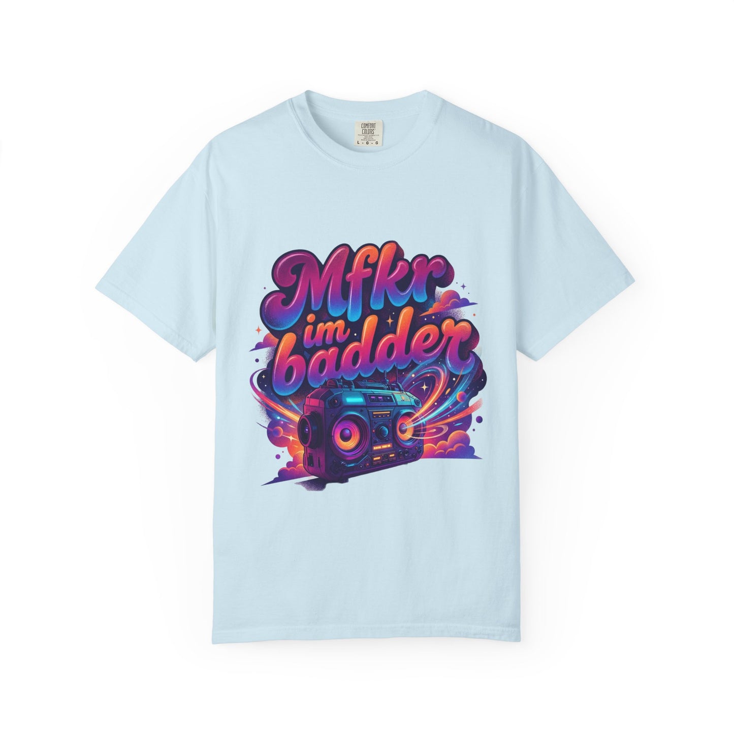 Mfkr im badder — Retro Cosmic Pop Illustration