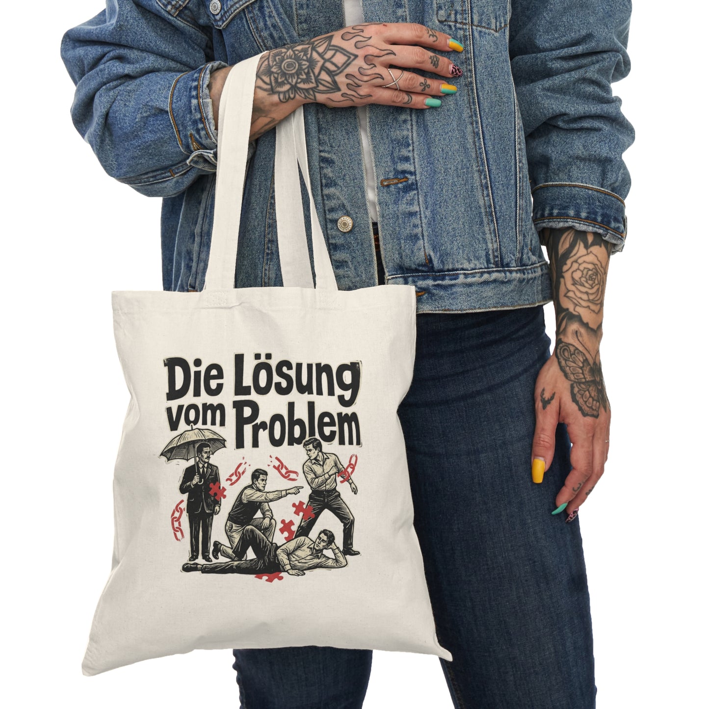Die Lösung vom Problem — Streetwear Block Print